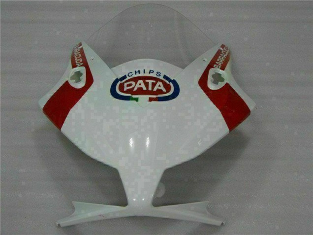 Loja Injeção Kit Carenagem Honda CBR 1000RR 12-16 - Vermelho Branco PATA Loja Injeção Kit Carenagem Honda CBR 1000RR 12-16 - Vermelho Branco PATA