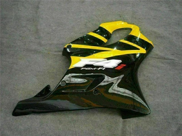 Loja Injeção Kit Carenagem Honda CBR 600 F4i 01-03 - Amarelo Preto Loja Injeção Kit Carenagem Honda CBR 600 F4i 01-03 - Amarelo Preto