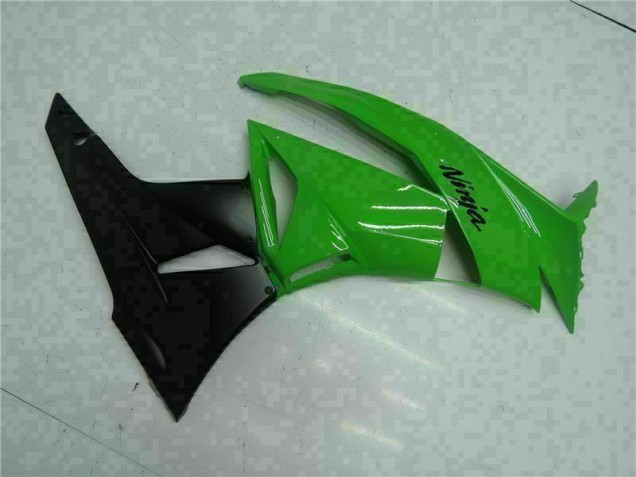 Loja Injeção Kit Carenagem Kawasaki ZX6R 09-12 - Preto Verde Loja Injeção Kit Carenagem Kawasaki ZX6R 09-12 - Preto Verde