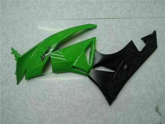 Loja Injeção Kit Carenagem Kawasaki ZX6R 09-12 - Preto Verde Loja Injeção Kit Carenagem Kawasaki ZX6R 09-12 - Preto Verde
