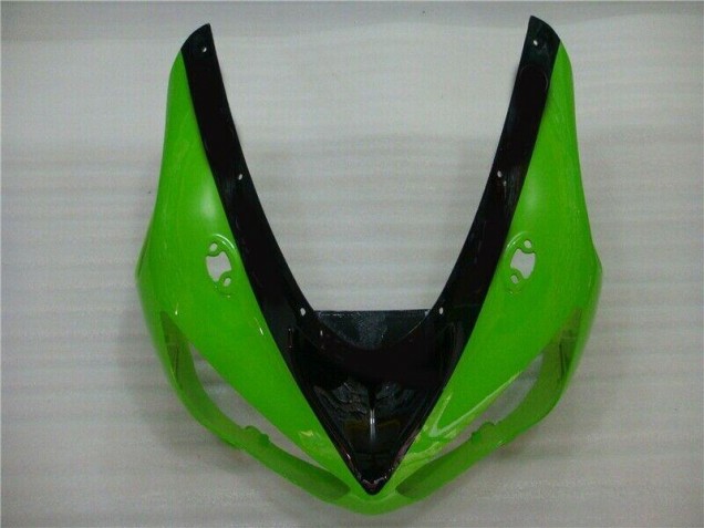 Loja Injeção Kit Carenagem Moto Kawasaki ZX6R 05-06 - Verde Preto Loja Injeção Kit Carenagem Moto Kawasaki ZX6R 05-06 - Verde Preto