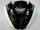 Loja Injeção Kit Carenagem Moto Kawasaki ZX6R 09-12 - Preto Branco 3M Touch4 Loja Injeção Kit Carenagem Moto Kawasaki ZX6R 09-12 - Preto Branco 3M Touch4