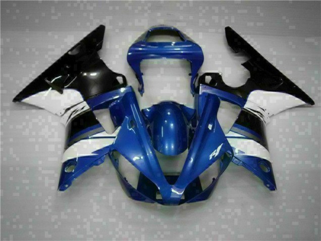 Loja Injeção Kit Carenagem Moto Yamaha R1 00-01 - Azul Loja Injeção Kit Carenagem Moto Yamaha R1 00-01 - Azul