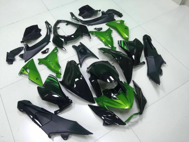 Loja Injeção Kit Carenagem Moto Yamaha R1 00-01 - Verde Preto Loja Injeção Kit Carenagem Moto Yamaha R1 00-01 - Verde Preto