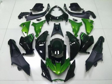 Loja Injeção Kit Carenagem Moto Yamaha R1 00-01 - Verde Preto