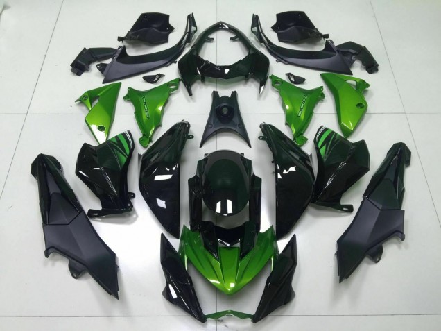 Loja Injeção Kit Carenagem Moto Yamaha R1 00-01 - Verde Preto Loja Injeção Kit Carenagem Moto Yamaha R1 00-01 - Verde Preto