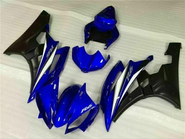 Loja Injeção Kit Carenagem Moto Yamaha R6 06-07 - Azul Loja Injeção Kit Carenagem Moto Yamaha R6 06-07 - Azul
