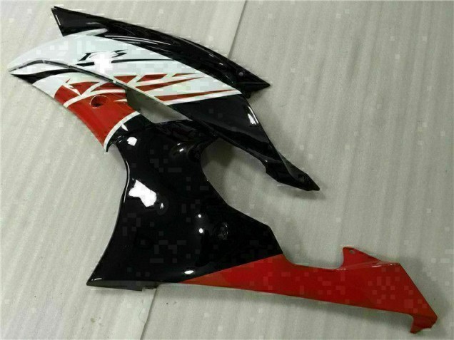Loja Injeção Kit Carenagem Moto Yamaha R6 08-16 - Branco Preto Loja Injeção Kit Carenagem Moto Yamaha R6 08-16 - Branco Preto