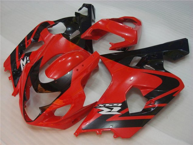 Loja Injeção Kit Carenagem Suzuki GSXR 600 / 750 K4 04-05 - Vermelho Preto Loja Injeção Kit Carenagem Suzuki GSXR 600 / 750 K4 04-05 - Vermelho Preto