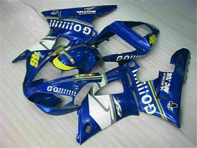 Loja Injeção Kit Carenagem Yamaha R1 00-01 - Azul Loja Injeção Kit Carenagem Yamaha R1 00-01 - Azul
