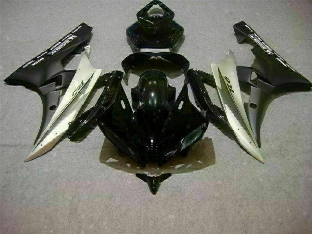 Loja Injeção Kit Carenagem Yamaha R6 06-07 - Prata Preto Loja Injeção Kit Carenagem Yamaha R6 06-07 - Prata Preto
