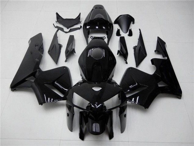 Loja Injeção Kits Carenagem Moto Honda CBR 600RR 05-06 - Preto Brilhante Loja Injeção Kits Carenagem Moto Honda CBR 600RR 05-06 - Preto Brilhante