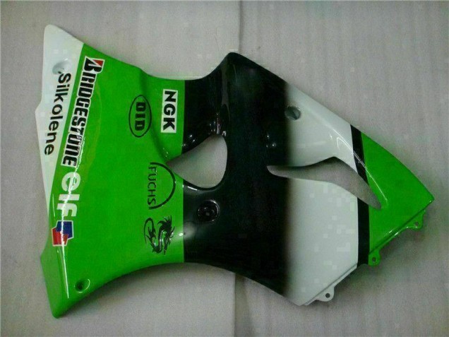 Loja Injeção Kits Carenagem Moto Kawasaki ZX6R 00-02 - Verde Preto Loja Injeção Kits Carenagem Moto Kawasaki ZX6R 00-02 - Verde Preto