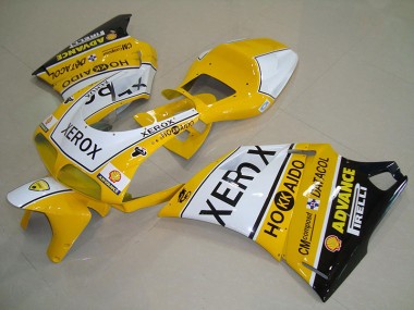 Loja Kit Carenagem Moto Ducati 748 916 996 996S 93-05 - Amarelo Branco Xerox