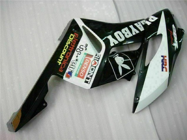 Loja Kit Carenagem Moto Honda CBR 1000RR 04-05 - Preto Branco Loja Kit Carenagem Moto Honda CBR 1000RR 04-05 - Preto Branco