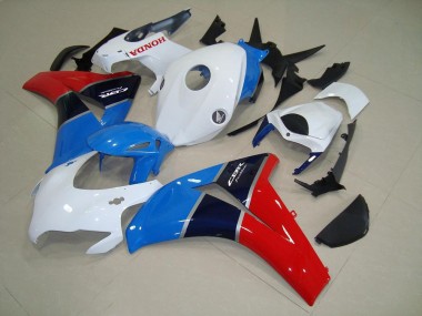 Loja Kit Carenagem Moto Honda CBR 1000RR 08-11 - Branco Azul Vermelho