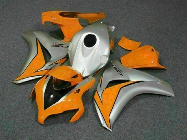 Loja Kit Carenagem Moto Honda CBR 1000RR 08-11 - Laranja Prata Loja Kit Carenagem Moto Honda CBR 1000RR 08-11 - Laranja Prata