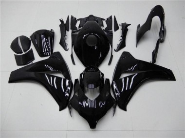 Loja Kit Carenagem Moto Honda CBR 1000RR 08-11 - Preto Brilhante