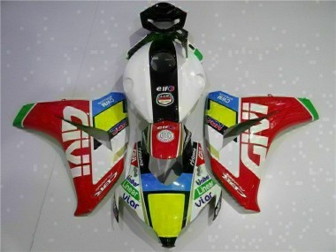 Loja Kit Carenagem Moto Honda CBR 1000RR 08-11 - Vermelho Branco