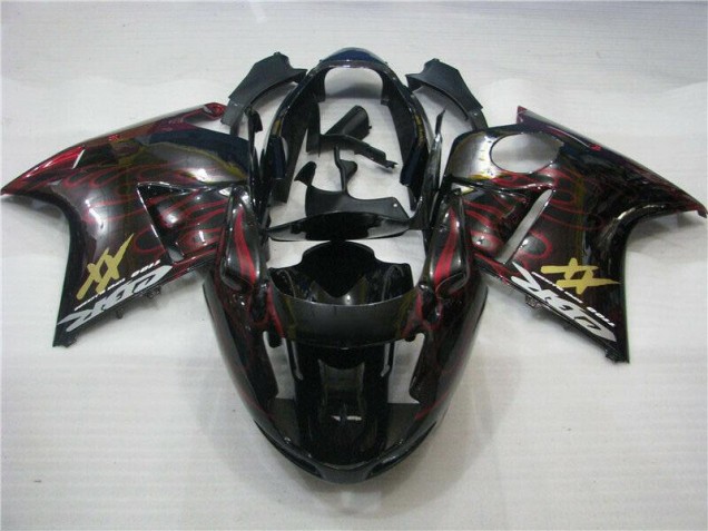 Loja Kit Carenagem Moto Honda CBR 1100 XX 96-07 - Vermelho Chama Loja Kit Carenagem Moto Honda CBR 1100 XX 96-07 - Vermelho Chama
