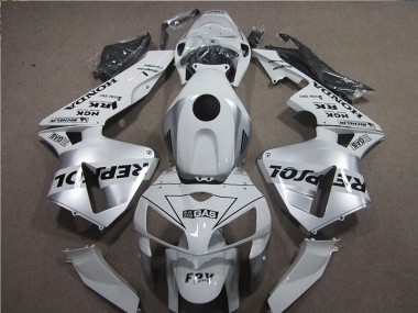 Loja Kit Carenagem Moto Honda CBR 600RR 05-06 - Branco Preto Repsol