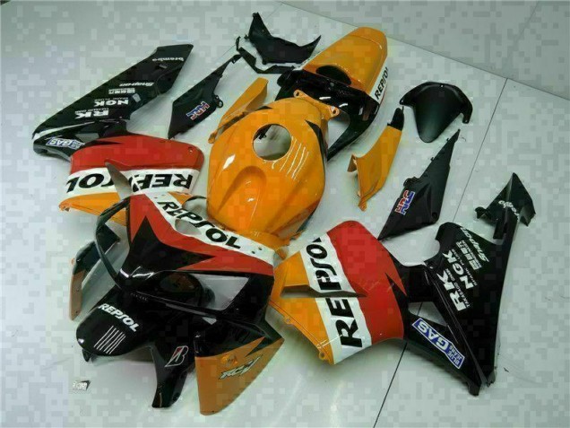 Loja Kit Carenagem Moto Honda CBR 600RR 05-06 - Laranja Preto Repsol Loja Kit Carenagem Moto Honda CBR 600RR 05-06 - Laranja Preto Repsol