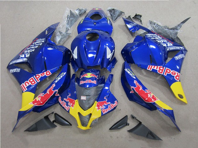 Loja Kit Carenagem Moto Honda CBR 600RR 09-12 - Azul Red Bull Loja Kit Carenagem Moto Honda CBR 600RR 09-12 - Azul Red Bull
