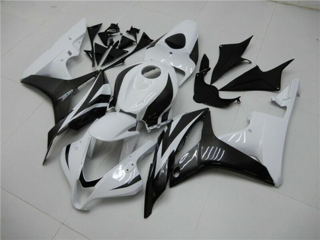 Loja Kit Carenagem Moto Honda CBR 600RR 09-12 - Branco Preto Loja Kit Carenagem Moto Honda CBR 600RR 09-12 - Branco Preto