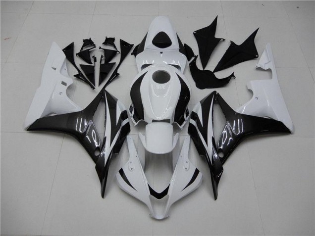 Loja Kit Carenagem Moto Honda CBR 600RR 09-12 - Branco Preto Loja Kit Carenagem Moto Honda CBR 600RR 09-12 - Branco Preto