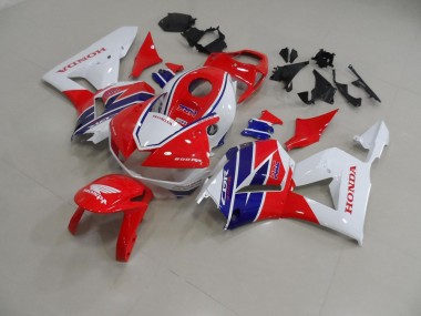 Loja Kit Carenagem Moto Honda CBR 600RR 13-21 - Vermelho Branco Azul HRC