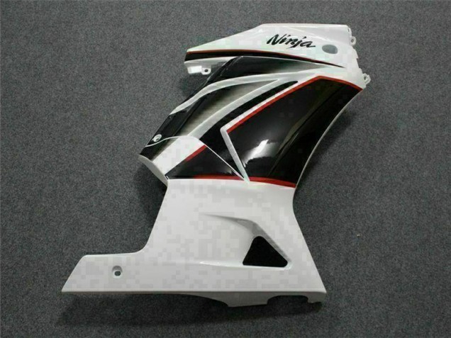 Loja Kit Carenagem Moto Kawasaki EX250 08-12 - Branco Preto Ninja Loja Kit Carenagem Moto Kawasaki EX250 08-12 - Branco Preto Ninja