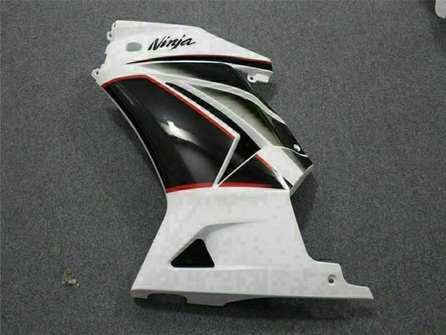 Loja Kit Carenagem Moto Kawasaki EX250 08-12 - Branco Preto Ninja Loja Kit Carenagem Moto Kawasaki EX250 08-12 - Branco Preto Ninja