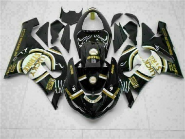 Loja Kit Carenagem Moto Kawasaki ZX6R 05-06 - Preto