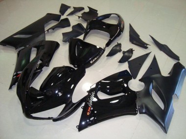 Loja Kit Carenagem Moto Kawasaki ZX6R 05-06 - Preto