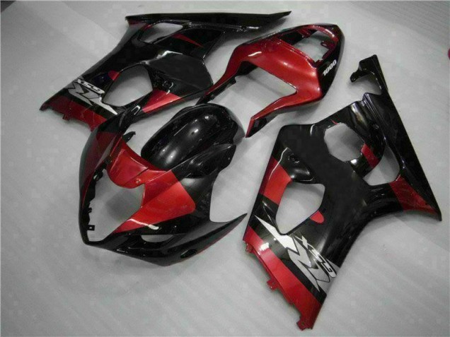 Loja Kit Carenagem Moto Suzuki GSXR 1000 K3 03-04 - Vermelho Preto Loja Kit Carenagem Moto Suzuki GSXR 1000 K3 03-04 - Vermelho Preto
