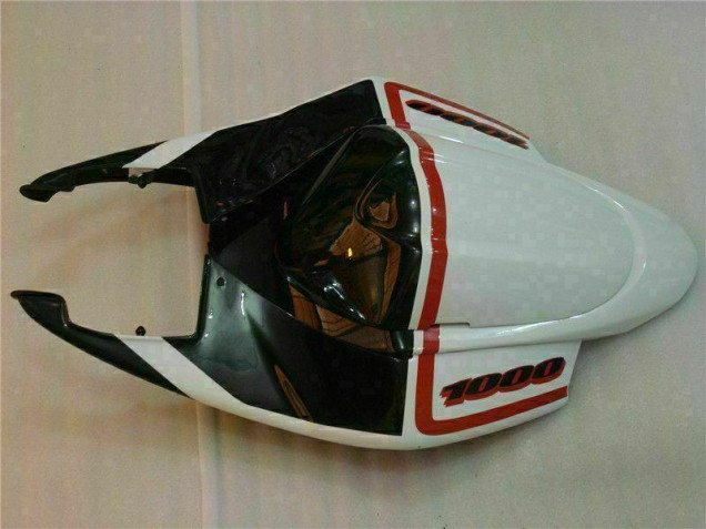 Loja Kit Carenagem Moto Suzuki GSXR 1000 K5 05-06 - Branco Preto Loja Kit Carenagem Moto Suzuki GSXR 1000 K5 05-06 - Branco Preto
