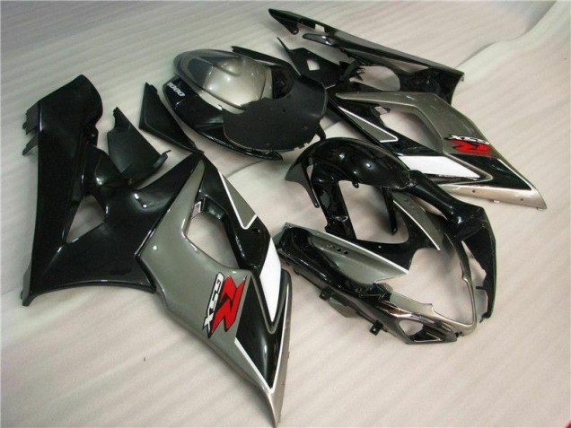 Loja Kit Carenagem Moto Suzuki GSXR 1000 K5 05-06 - Cinzento Preto Loja Kit Carenagem Moto Suzuki GSXR 1000 K5 05-06 - Cinzento Preto