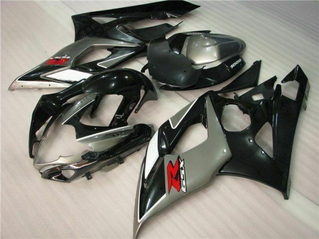Loja Kit Carenagem Moto Suzuki GSXR 1000 K5 05-06 - Cinzento Preto Loja Kit Carenagem Moto Suzuki GSXR 1000 K5 05-06 - Cinzento Preto