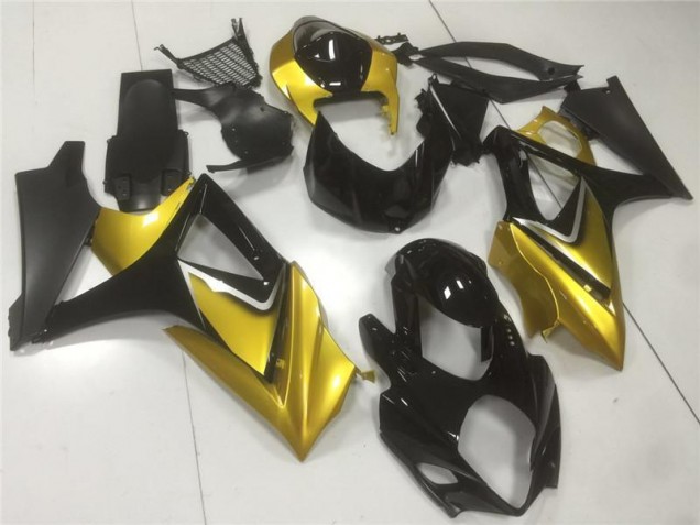 Loja Kit Carenagem Moto Suzuki GSXR 1000 K7 07-08 - Ouro Preto Loja Kit Carenagem Moto Suzuki GSXR 1000 K7 07-08 - Ouro Preto