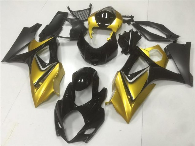 Loja Kit Carenagem Moto Suzuki GSXR 1000 K7 07-08 - Ouro Preto Loja Kit Carenagem Moto Suzuki GSXR 1000 K7 07-08 - Ouro Preto