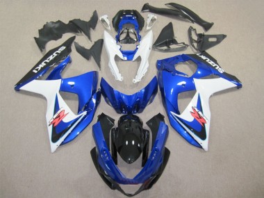 Loja Kit Carenagem Moto Suzuki GSXR 1000 K9 09-16 - Azul Branco