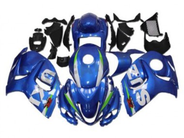 Loja Kit Carenagem Moto Suzuki GSXR 1300 Hayabusa 08-19 - Azul Branco