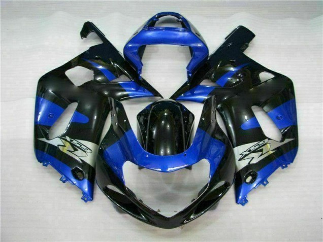 Loja Kit Carenagem Moto Suzuki GSXR 600 / 750 K1 K2 K3 01-03 - Azul Preto Loja Kit Carenagem Moto Suzuki GSXR 600 / 750 K1 K2 K3 01-03 - Azul Preto