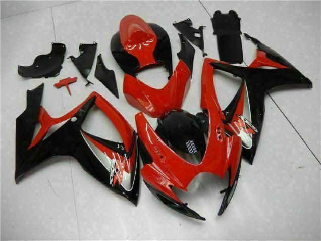 Loja Kit Carenagem Moto Suzuki GSXR 600 / 750 K6 06-07 - Vermelho Loja Kit Carenagem Moto Suzuki GSXR 600 / 750 K6 06-07 - Vermelho