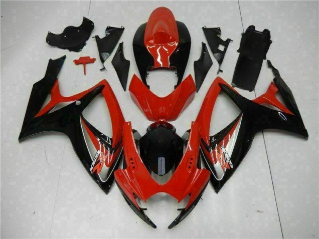 Loja Kit Carenagem Moto Suzuki GSXR 600 / 750 K6 06-07 - Vermelho Loja Kit Carenagem Moto Suzuki GSXR 600 / 750 K6 06-07 - Vermelho