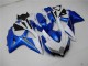 Loja Kit Carenagem Moto Suzuki GSXR 600 / 750 K8 08-10 - Branco Azul