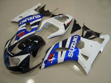 Loja Kit Carenagem Moto Suzuki GSXR 750 K1 K2 K3 01-03 - Azul Branco