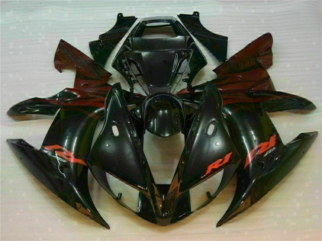 Loja Kit Carenagem Moto Yamaha R1 02-03 - Preto Loja Kit Carenagem Moto Yamaha R1 02-03 - Preto