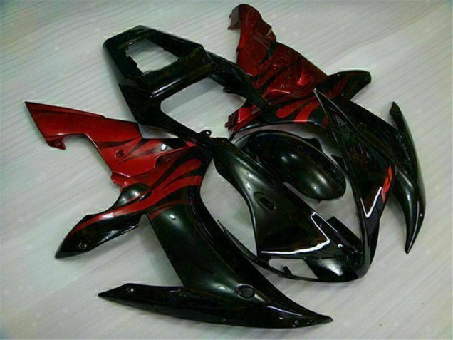 Loja Kit Carenagem Moto Yamaha R1 02-03 - Preto Vermelho Loja Kit Carenagem Moto Yamaha R1 02-03 - Preto Vermelho