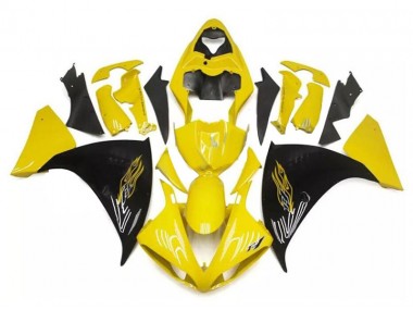 Loja Kit Carenagem Moto Yamaha R1 09-11 - Amarelo Preto